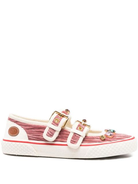 Valentino Garavani Dollyboard buckled sneakers - Pink - zdjęcie produktu nr 1