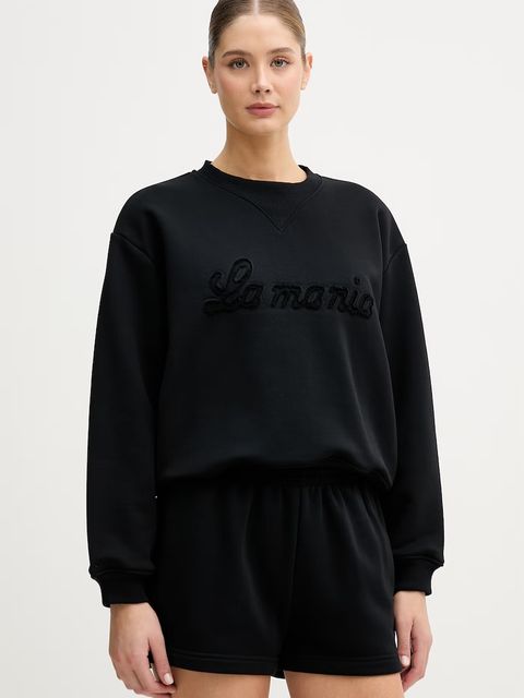 La Mania bluza oversize damska z bawełną - zdjęcie produktu nr 2