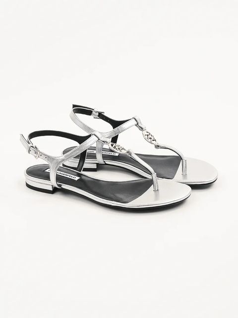 Karl Lagerfeld sandały skórzane ALISSO - zdjęcie produktu nr 1