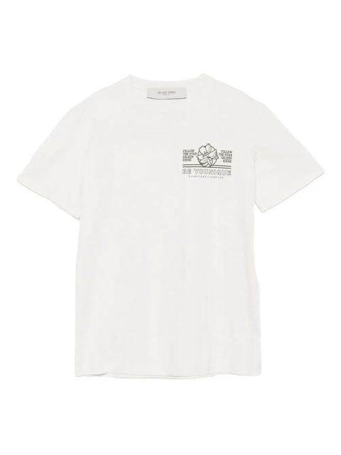 Golden Goose cotton T-shirt - White - zdjęcie produktu nr 1