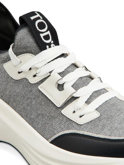 Tod's logo-detail sneakers - Grey