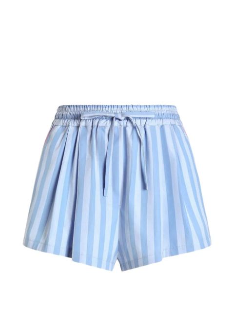 Dolce & Gabbana striped drawstring-waistband shorts - Blue - zdjęcie produktu nr 1