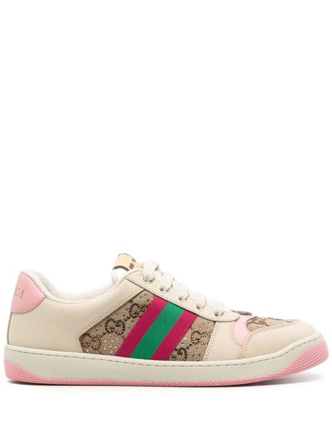 Gucci Screener panelled sneakers - Neutrals - zdjęcie produktu nr 1