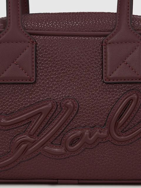 Karl Lagerfeld torebka K/SKUARE kolor bordowy A4W30047