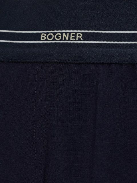 BOGNER Marlene logo-waistband trousers - Blue