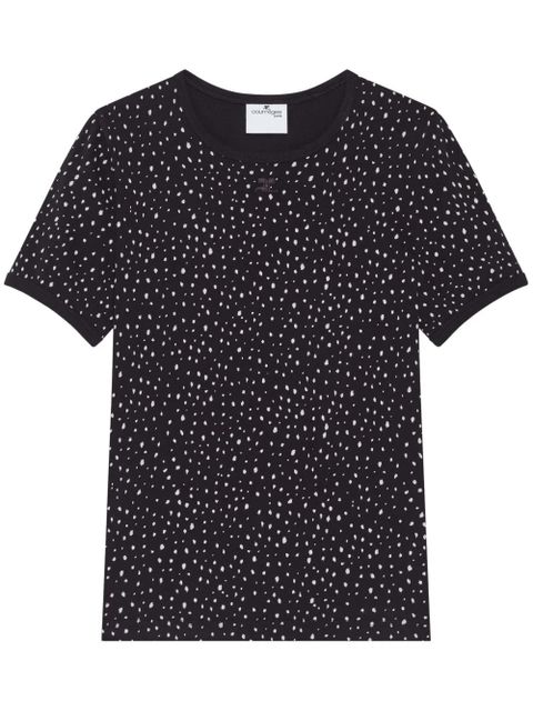 Courrèges Medusa t-shirt - Black - zdjęcie produktu nr 1