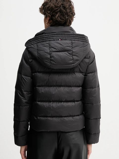 Tommy Hilfiger kurtka puchowa kolor czarny zimowa WW0WW43581