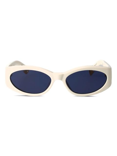 Jacquemus logo-print sunglasses - White - zdjęcie produktu nr 1
