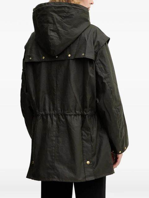 Barbour drawstring hooded jacket - Green