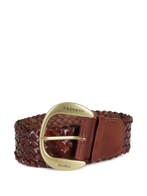 Weekend Max Mara braided buckle belt - Brown - zdjęcie produktu nr 2