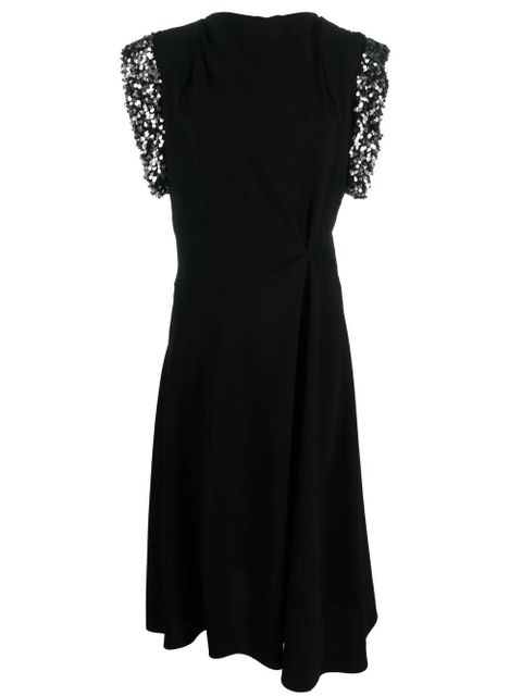 ISABEL MARANT Leronia sequin-embellished midi dress - Black - zdjęcie produktu nr 1