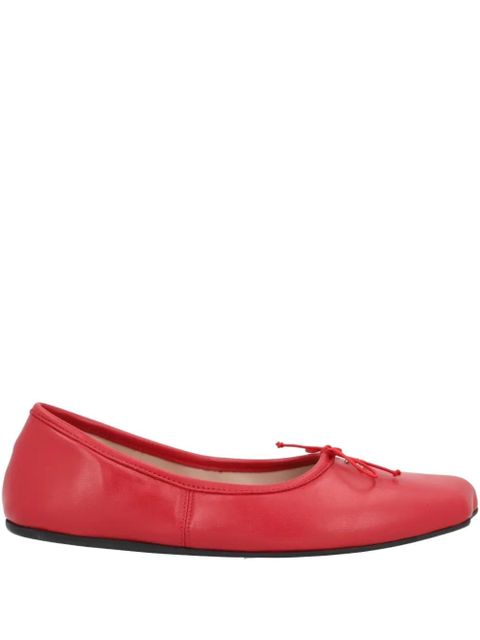 Vivienne Westwood Orb-plaque ballet flats - Red - zdjęcie produktu nr 1