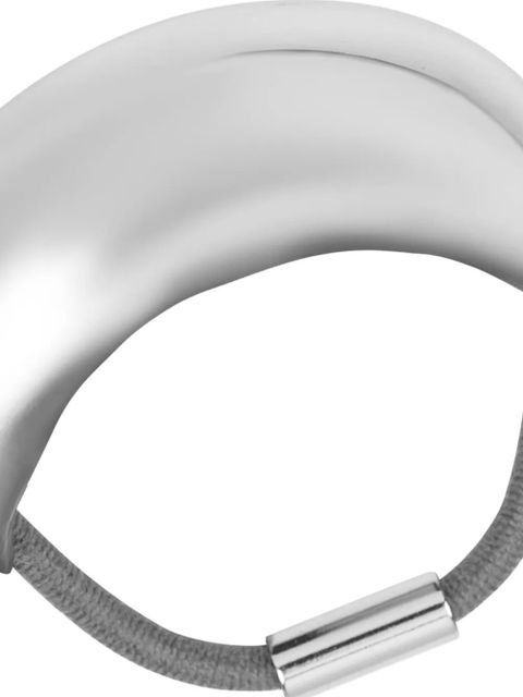 Jennifer Behr Mona curved metal hair accessory - Silver