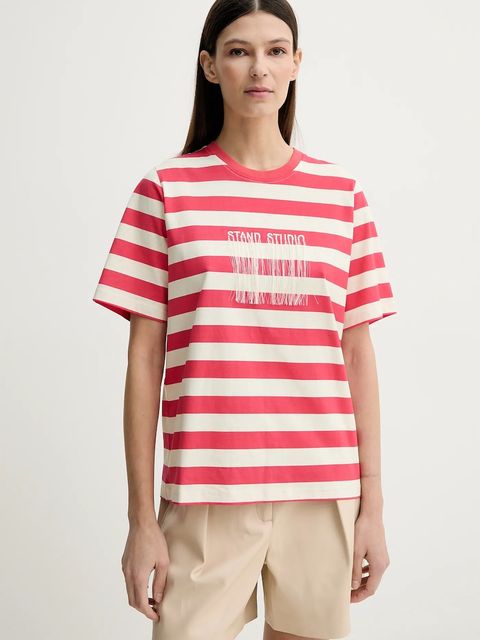 Stand Studio t-shirt bawełniany Hallie - zdjęcie produktu nr 1