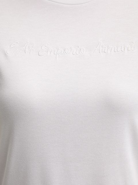 EA7 Emporio Armani t-shirt damski kolor biały AF13919.7W000437