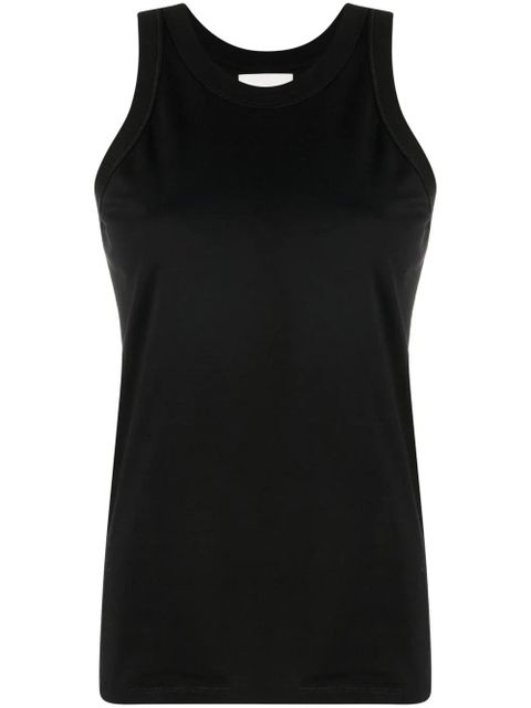 LouLou de Saison round-neck sleeveless tank top - Black - zdjęcie produktu nr 1