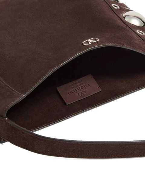 Valentino Garavani fringed shoulder bag - Brown