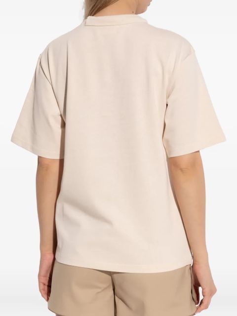 Sportmax chain-embellished cotton T-shirt - Neutrals