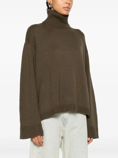 The Frankie Shop turtleneck sweater - Green
