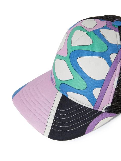 PUCCI Vivara-print panelled cap - White - zdjęcie produktu nr 2