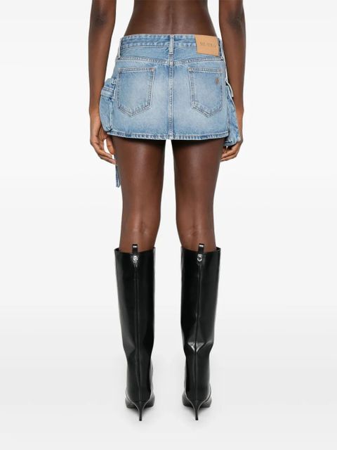 The Attico Fay mini skirt - Blue