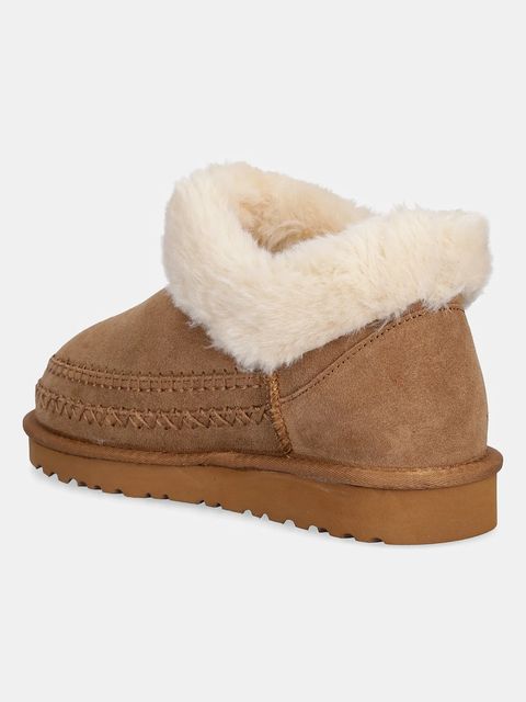 Answear.LAB śniegowce zamszowe kolor brązowy - zdjęcie produktu nr 2