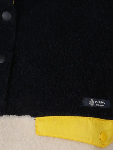 Prada half-button fleece vest - Black - zdjęcie produktu nr 1
