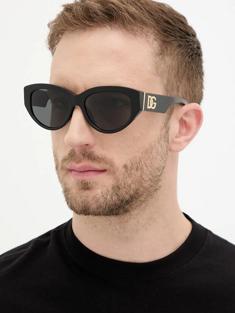 Dolce & Gabbana okulary przeciwsłoneczne damskie kolor czarny 0DG4514