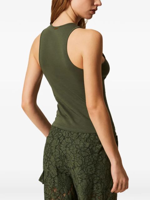 TWINSET jersey tank top - Green