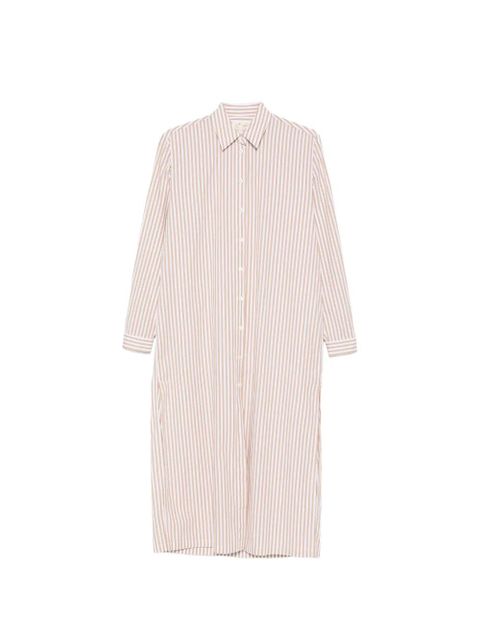 MC2 Saint Barth Adeline striped midi dress - Neutrals - zdjęcie produktu nr 1