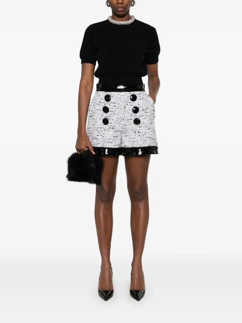 Balmain tweed shorts - White - zdjęcie produktu nr 2