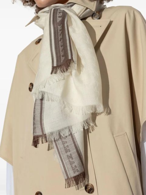 Max Mara Madre scarf - Neutrals - zdjęcie produktu nr 2