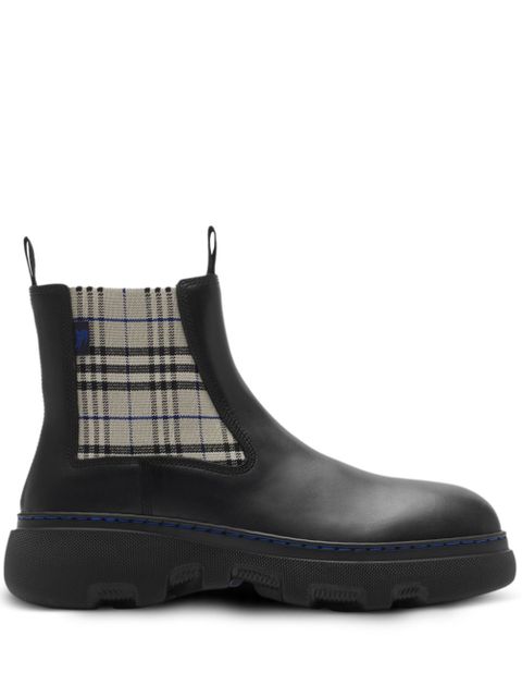 Burberry leather Chelsea boots - Black - zdjęcie produktu nr 1