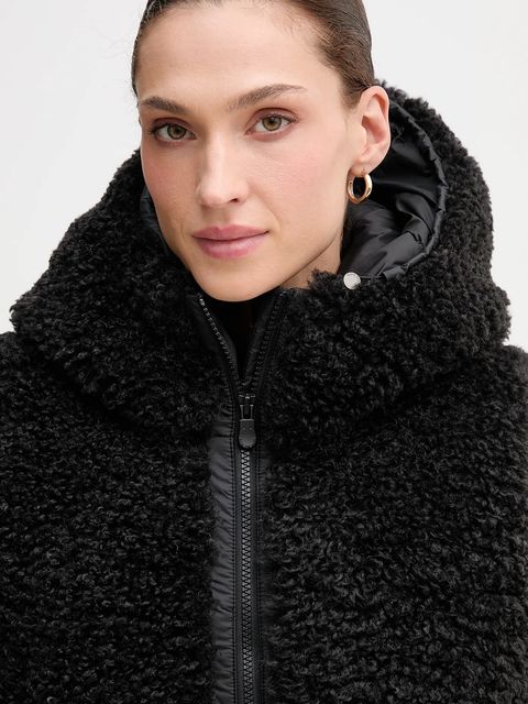 Save The Duck bezrękawnik AYLA kolor czarny zimowy D82501W.CURL21