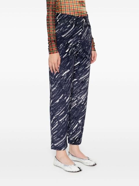Marni Crayon trousers - Blue