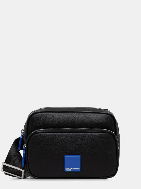 Karl Lagerfeld Jeans saszetka kolor czarny A3M30243 - zdjęcie produktu nr 1