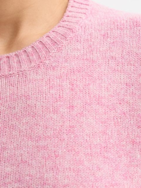 United Colors of Benetton sweter wełniany damski kolor różowy lekki