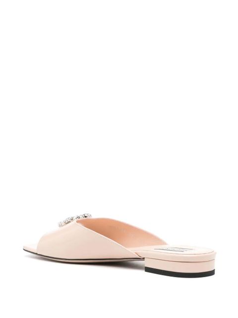 Gucci Double G flat sandals - Pink