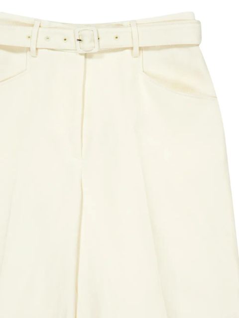 Gabriela Hearst Norman textured-linen trousers - Neutrals - zdjęcie produktu nr 2