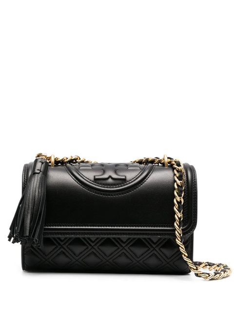 Tory Burch small Fleming Convertible shoulder bag - Black - zdjęcie produktu nr 1