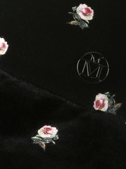 Maison Michel floral-embroidered bucket hat - Black - zdjęcie produktu nr 2