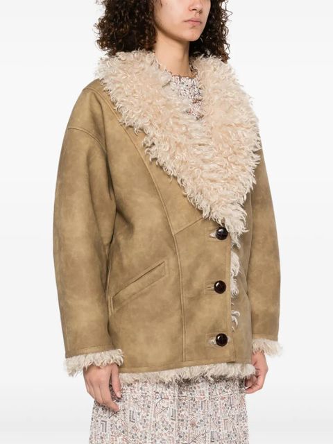 MARANT ÉTOILE Clea coat - Neutrals