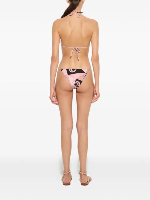 PUCCI print chain bikini bottom - Pink