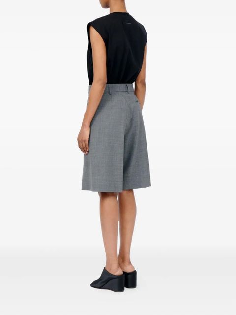 MM6 Maison Margiela welt-pocket tailored shorts - Grey