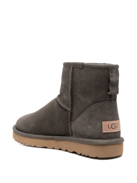 UGG Classic Mini II shearling ankle boots - Grey - zdjęcie produktu nr 2