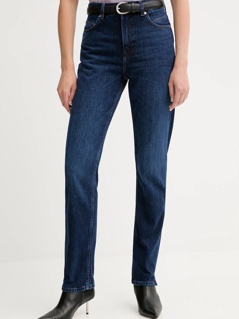 BOSS Orange jeansy damskie kolor niebieski 50553902 - zdjęcie produktu nr 1