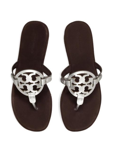 Tory Burch Miller wedges - Silver