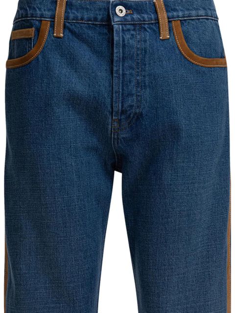 Miu Miu log-detail jeans - Blue - zdjęcie produktu nr 2