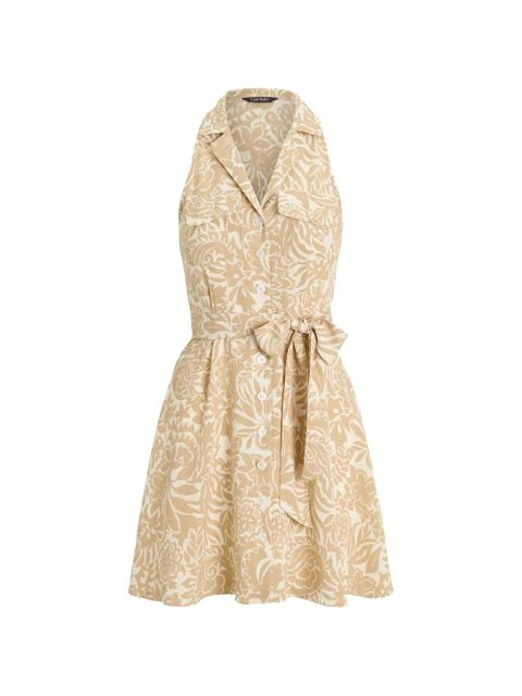 Lauren Ralph Lauren floral shirt dress - Neutrals - zdjęcie produktu nr 1
