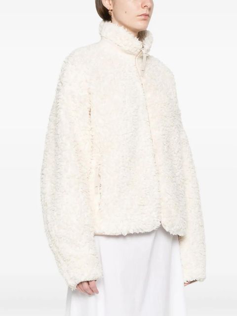 Jil Sander fleece jacket - White